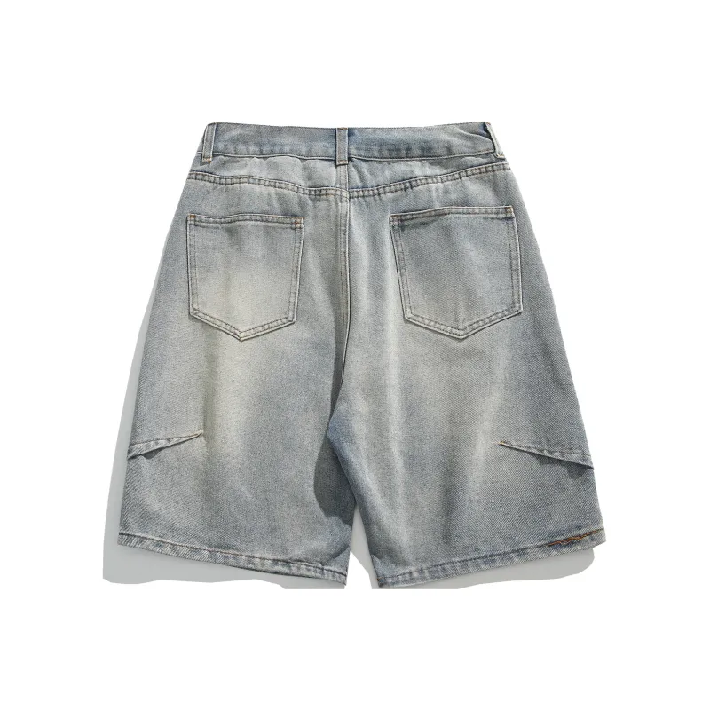 REXSHION Denim Shorts Unisex-13