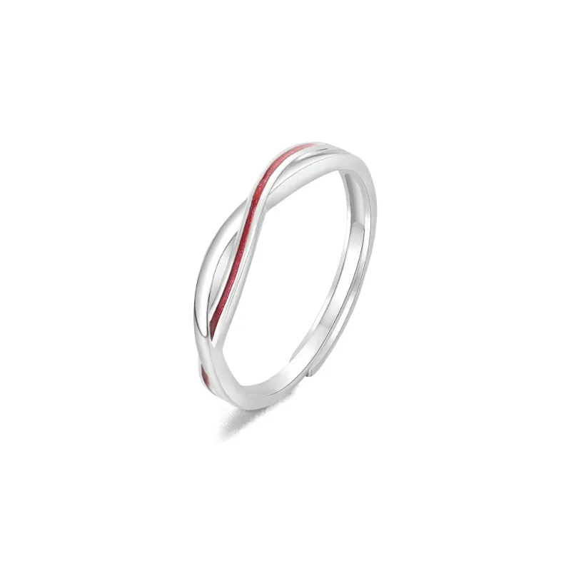 FANFRI Sterling Silver Rings Unisex-6