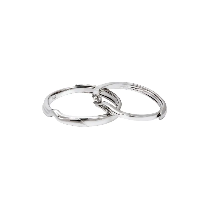 MEIYAER S925 Silver Rings Unisex-0