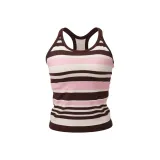 Pink Coffee Stripes