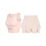 Clothing Set (Pink Tank Top+Pink Shorts)