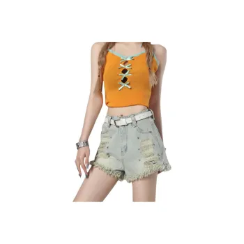 FOREVER 21 Denim Shorts Women's Light Blue