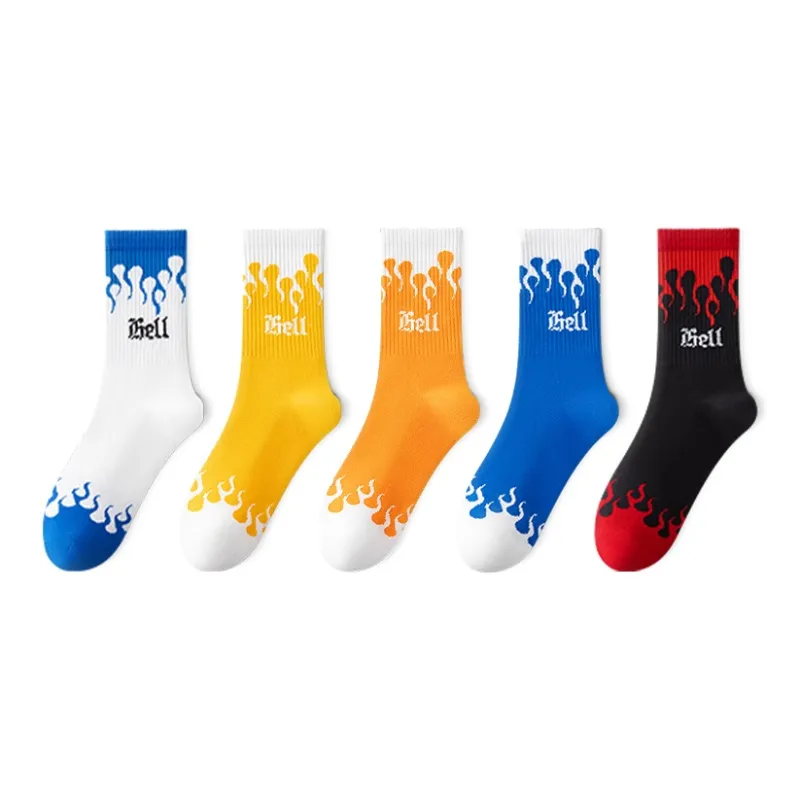LUOLIAN Basketball Socks Men's 5 Pack-0