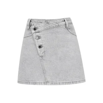 ONLY Denim Shorts Women's J08 Light Denim Gray
