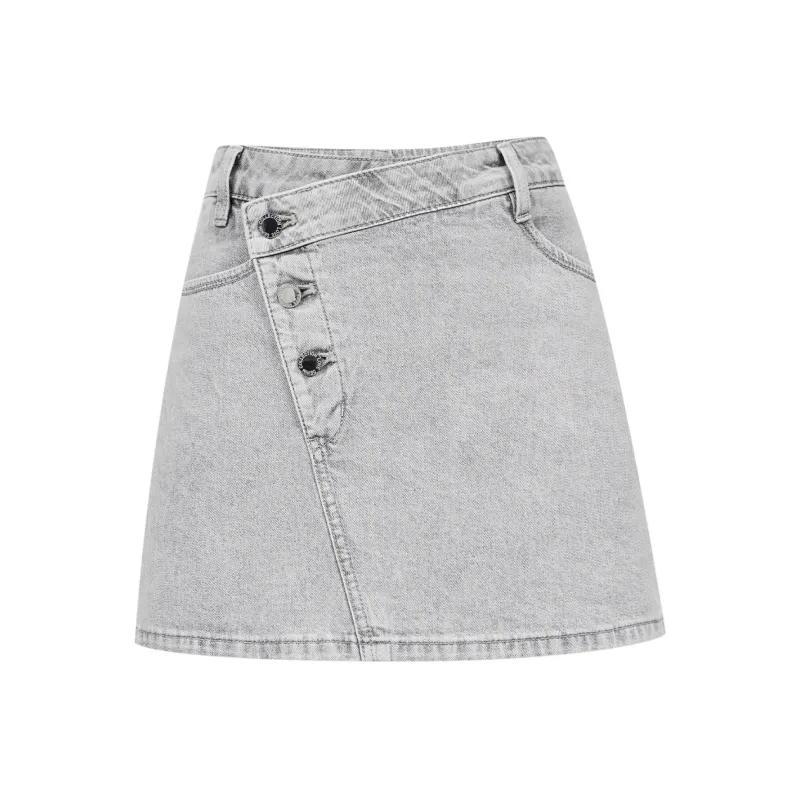 ONLY Denim Shorts Women's J08 Light Denim Gray-0