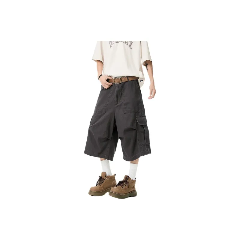 Warrior Huichao Riding The Wind Collection Cargo Shorts Unisex-4