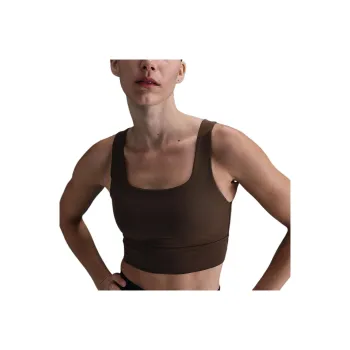 Nike ZenvyDri Fit SS25 Sport Vests Women's Baroque Brown