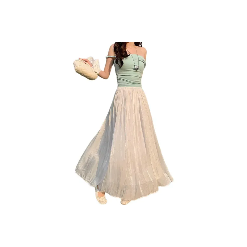 Mu Xiao Xin Casual Long Skirt Women's-4