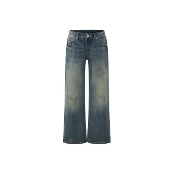 EVISTUB Jeans Women's Dark Denim Blue