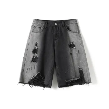 Ordifen Denim Shorts Women's Black