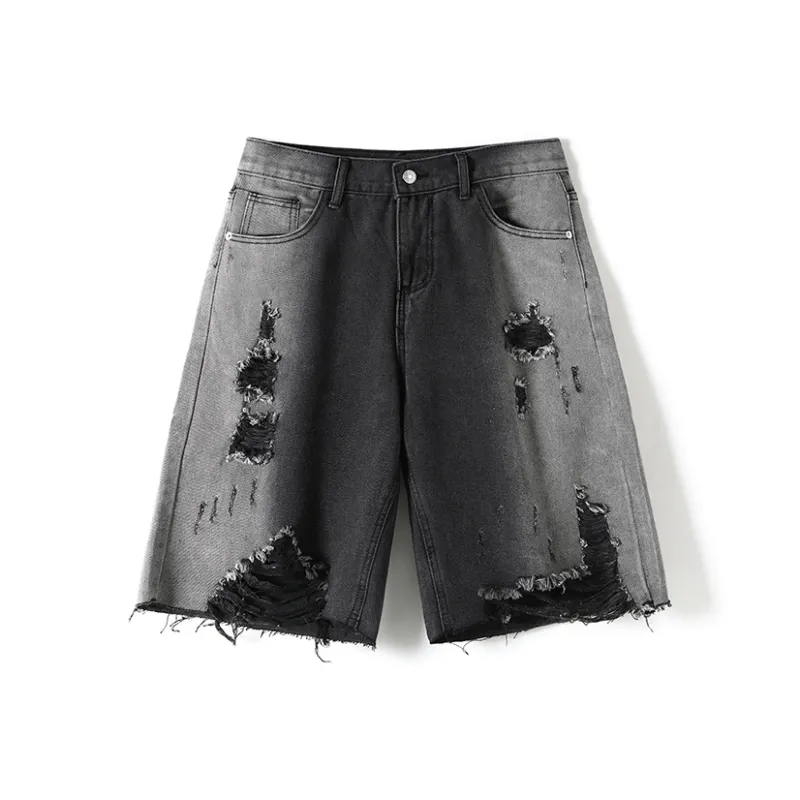 Ordifen Denim Shorts Women's Black-0