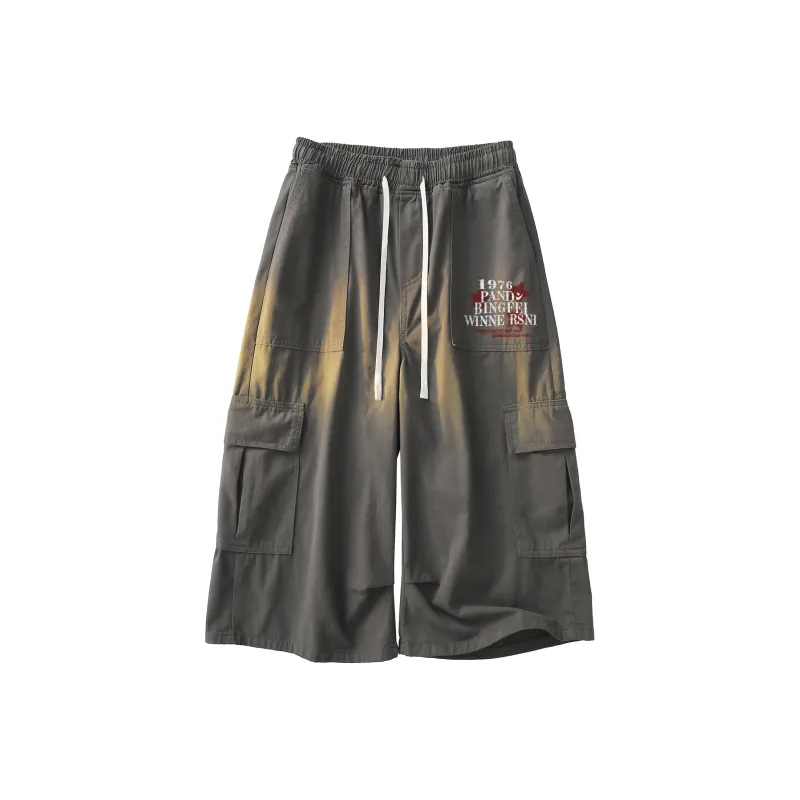 Ice flying Cargo Shorts Unisex-14