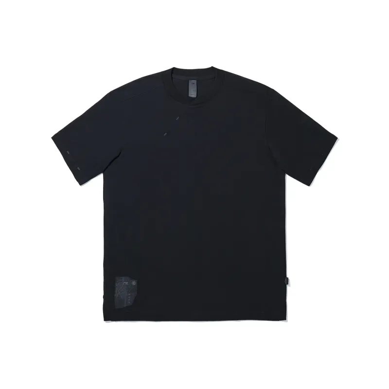 LiNing x CHENGLONG,LIANMINGKUAN T Shirt Men's Black-0
