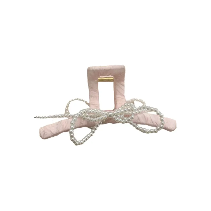 VIVIWELL Faux Pearl Hair Clips Women's-4