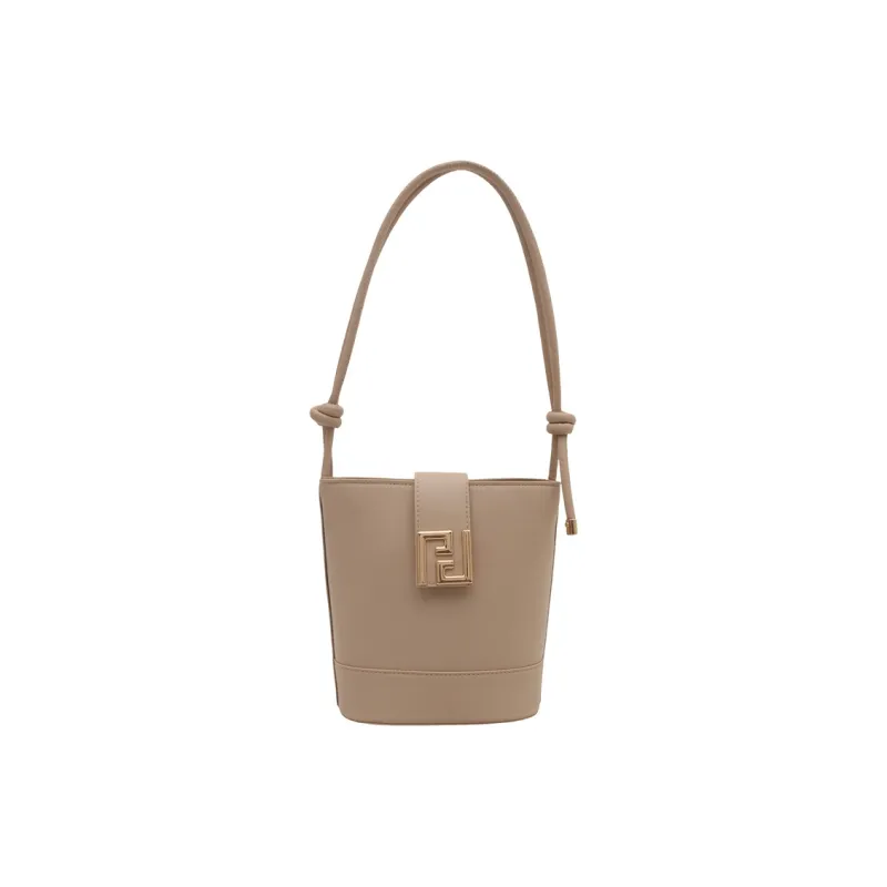 TOUTSEUL YOLO PU Bucket Bag, Shoulder Bag Women's Multicolor-12