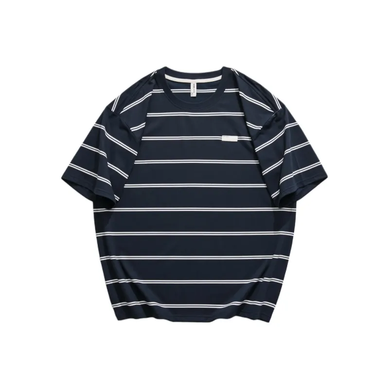 WOOD SOON Loose Fit Casual Hong Kong Chic Half Sleeve T Shirt Unisex-8