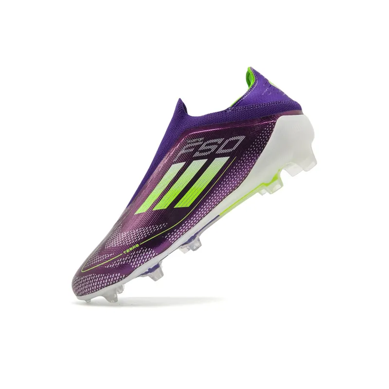 Slazenger Soccer Shoes Unisex Low Top Illusion Purple, Glacier Blue, Black Gold-1
