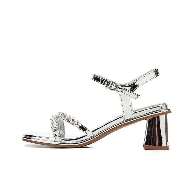 Jin Baichuan One Strap Sandals 5.5cm Women's-4
