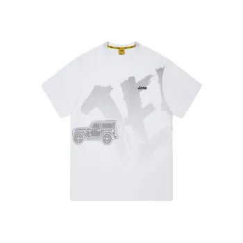 Jeep T Shirts Men White