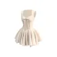 Elegant Apricot with Bowknot