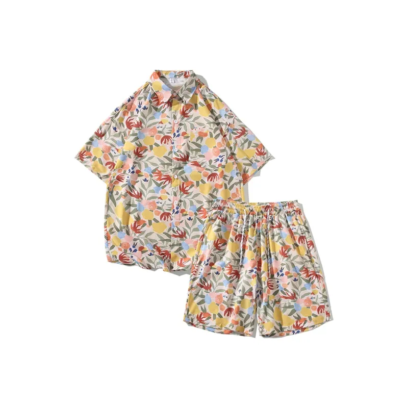 Fakeyoung Shirt Matching Set Unisex-0