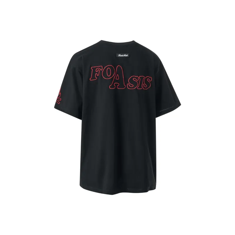 FOASIS Drop Shoulder Sleeve T Shirt Unisex-27