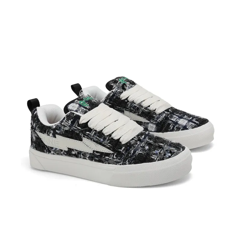FZFA Anti Slip And Wear Resistant Height Increasing Low Top Classic Preppy Style Students Skateboard Shoes Unisex-50