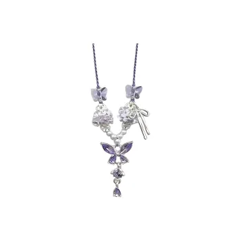 J&KINGLAY Fabric Necklaces Women's