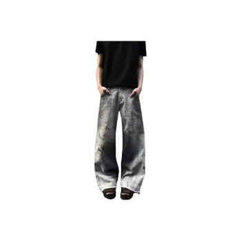 PANDA ADEVIL Jeans Unisex Light Gray