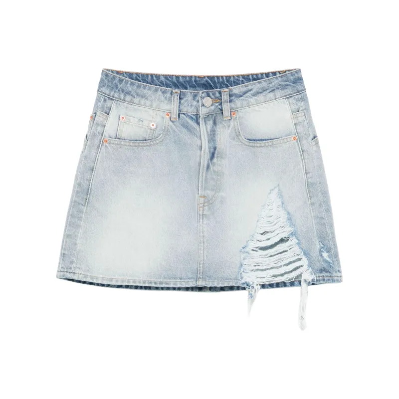Vetements Denim Mini Skirt-0