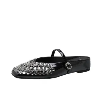 Than Than Me Rubber Sole Slip Resistant Closed Toe Slippers Women's