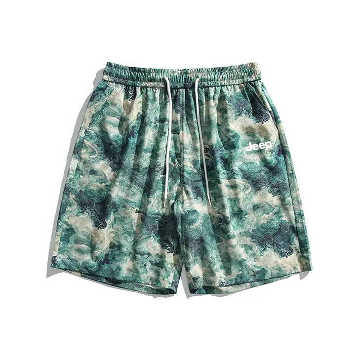 Jeep Fashion Sports Collection Casual Shorts Unisex Sri Lanka Green-0