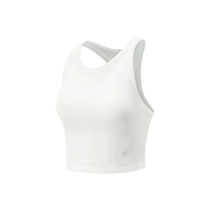 LiNing Fitness Series Sport Vests Women's Ivory-0