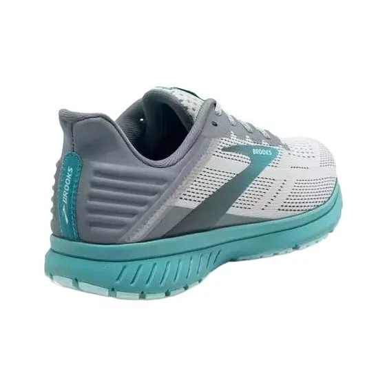 Brooks ANTHEM 5 Anti Slip Wear Resistant Low Top Casual Running Shoes Women's Gray Green-2