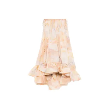 Zimmermann Flounce Maxi Skirt