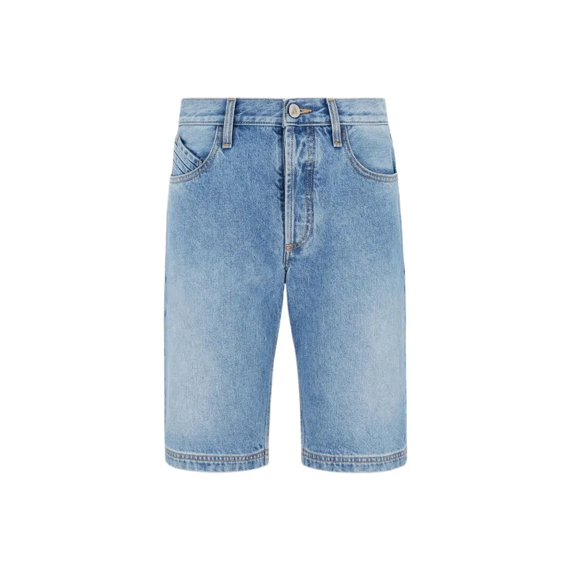 The Attico Short Pant 'Sky Blue'-0