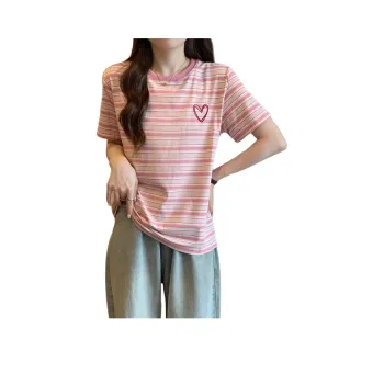 JECCI FIVE T Shirts Women's Pink