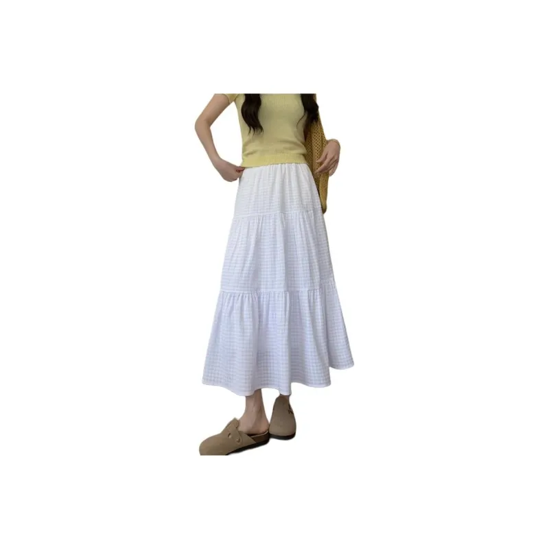 Mu Xiao Xin Casual Long Skirt Women's-5