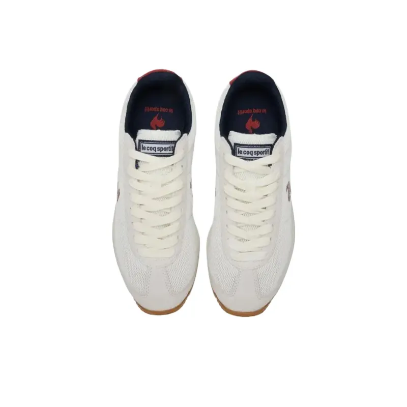 Le Coq Sportif Anti Slip Wear Resistant Low Top Casual Shoes Women's White-1