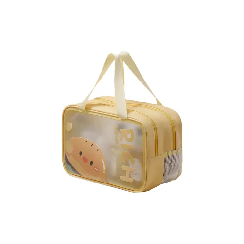 Love Of Wormwood Multifunction Large Capacity Portable Waterproof Makeup Bags Double Layer Storage Bag
