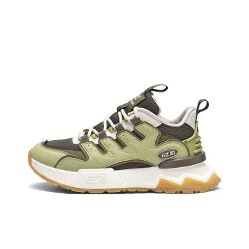 Cuzzi Casual Shoes Men Low Top White/Green