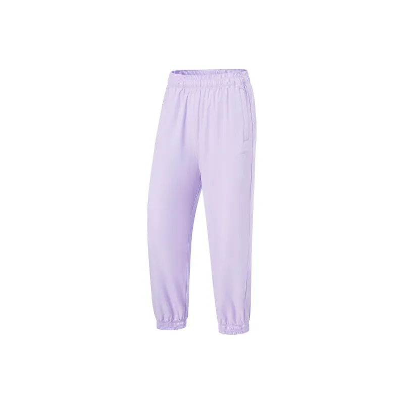 LiNing Fitness Series Athletic Trousers Women's Lilac-0