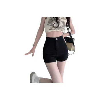 7 SEVFUN Denim Shorts Women's Black