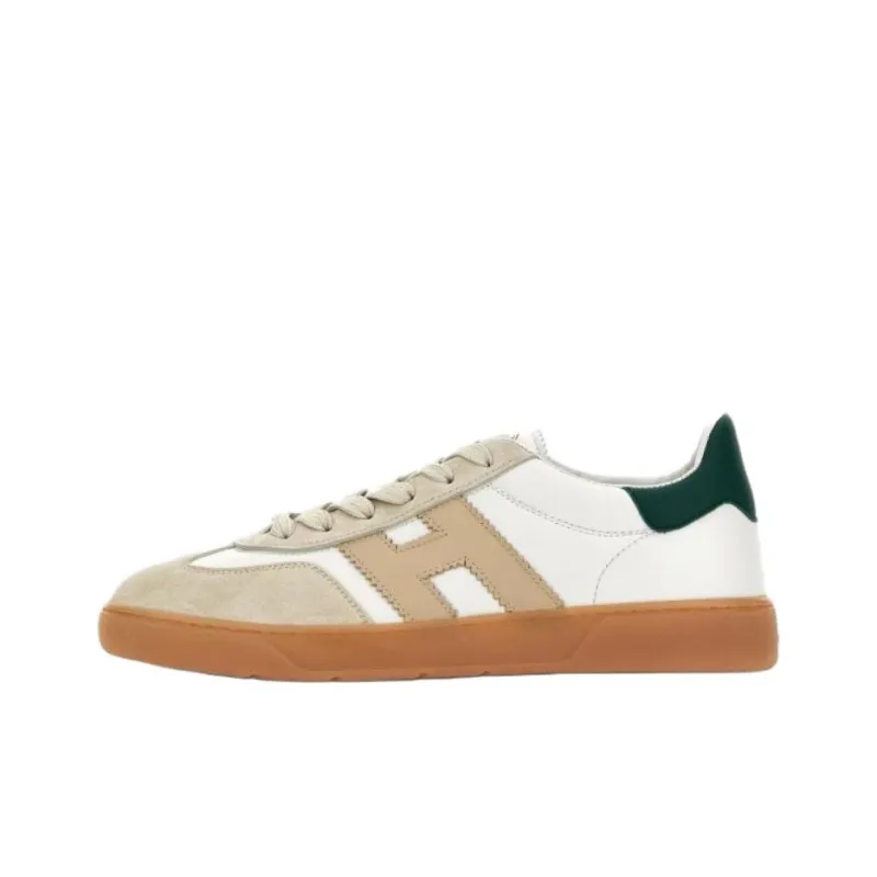 HOGAN Cool Low Top Skateboard Shoes Men's Brown-0