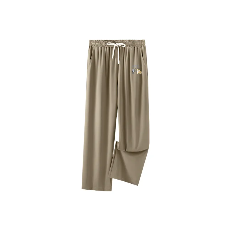 Cotton Casual Pants Unisex-0