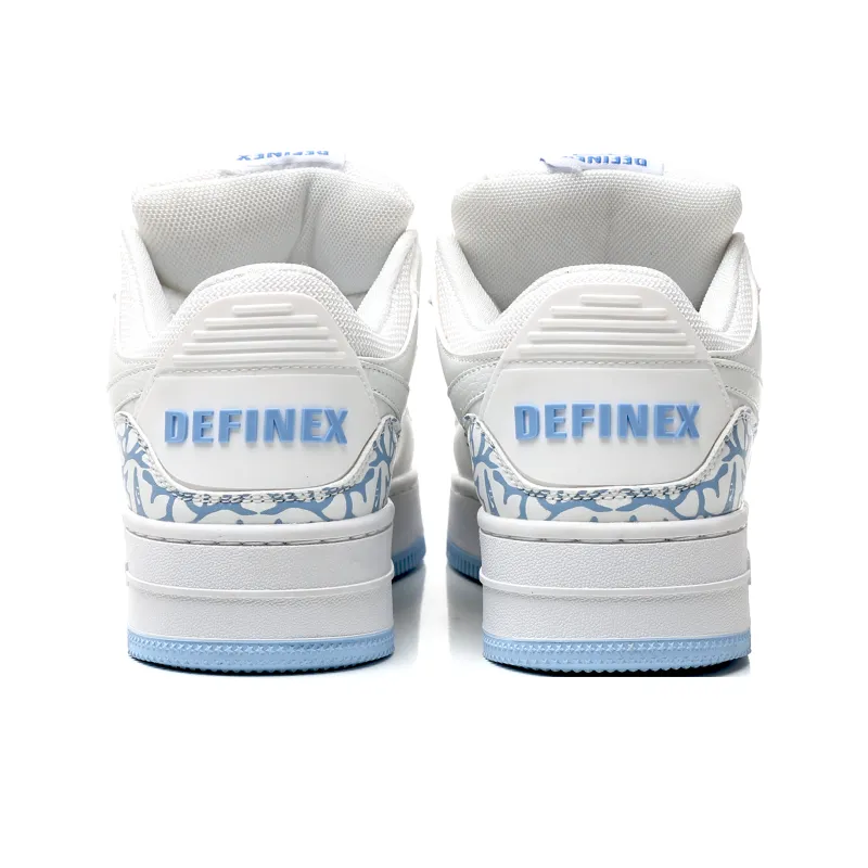 DEFINEX Low-Top Skateboard Shoes Unisex White-31