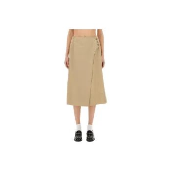 Paul Smith Wrap Midi Skirt