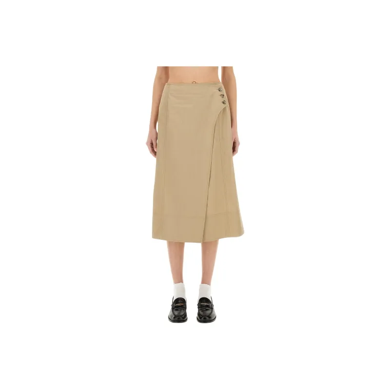 Paul Smith Wrap Midi Skirt-0