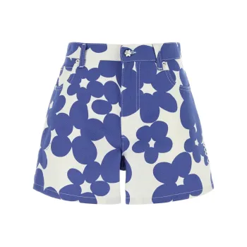 MARNI Floral Printed Shorts