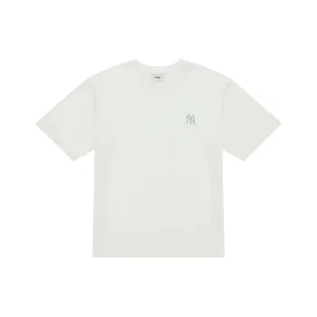 MLB New York Yankees Basic Collection SS25 T Shirt Unisex Ivory